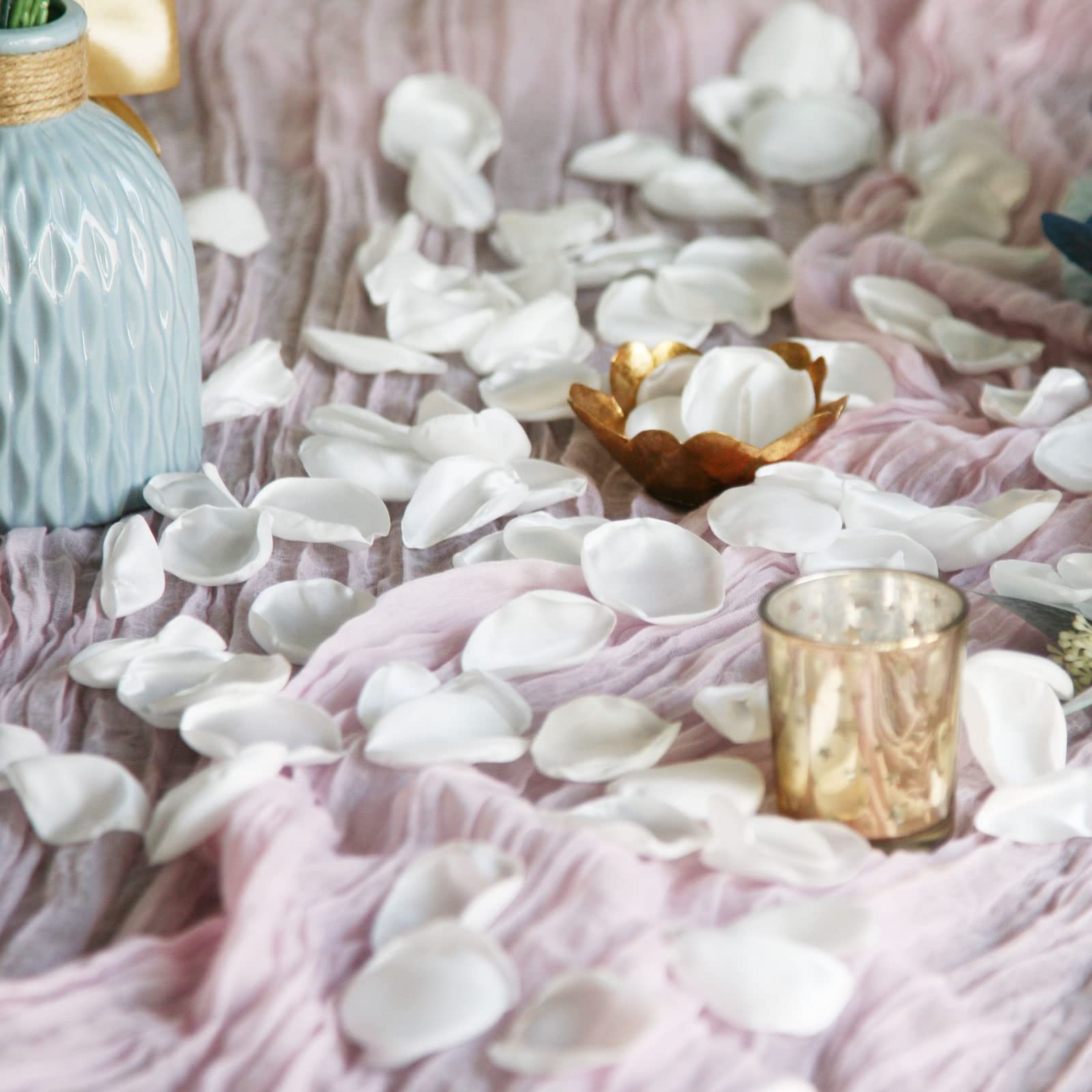 Ivory Rose Petals,White Flower Silk Petals, Scatter Petals for Wedding Aisle …