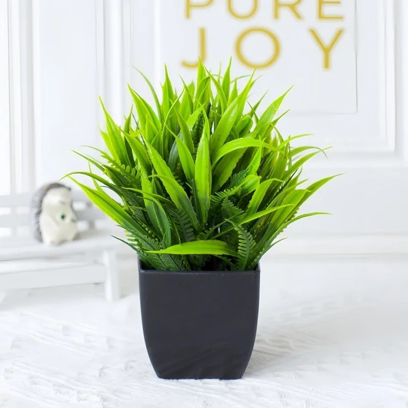 1pc Artificial Green Plant Home Office Garden Wedding Party Decor Fake Plant