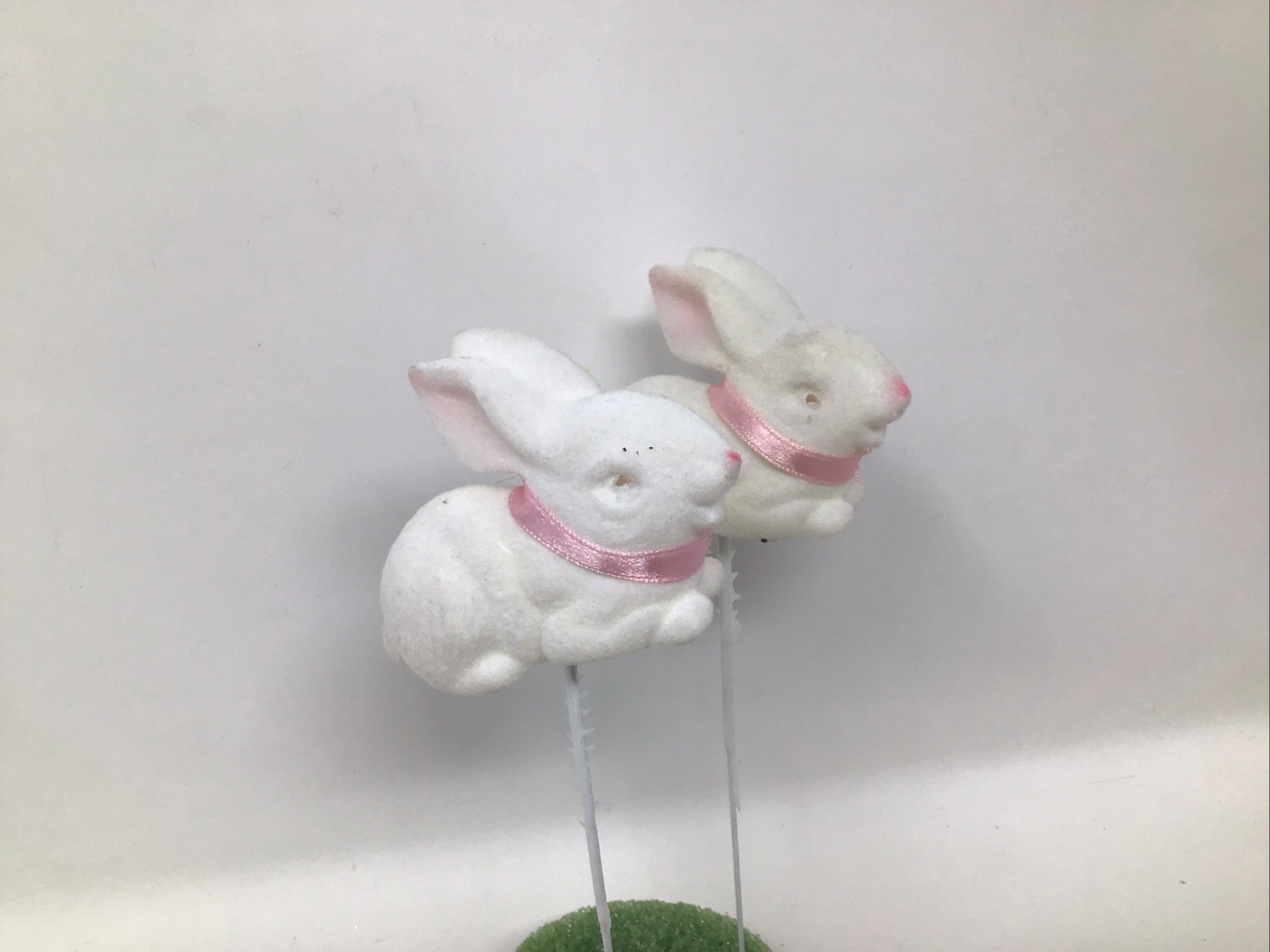 Vintage Easter Bunny Floral Picks 2 Duck Picks 6”-9” Picks Lot Of 14 Felt