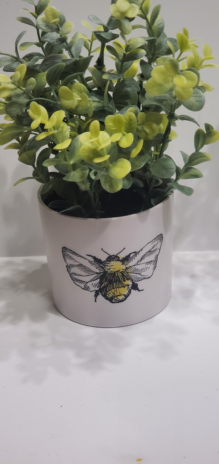 Light Up Potted Faux Plant