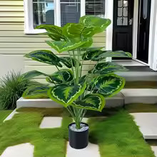 24Leaves Giant Artificial Plants Tree Realistic Full Lush Greenery Indoor Outdoo