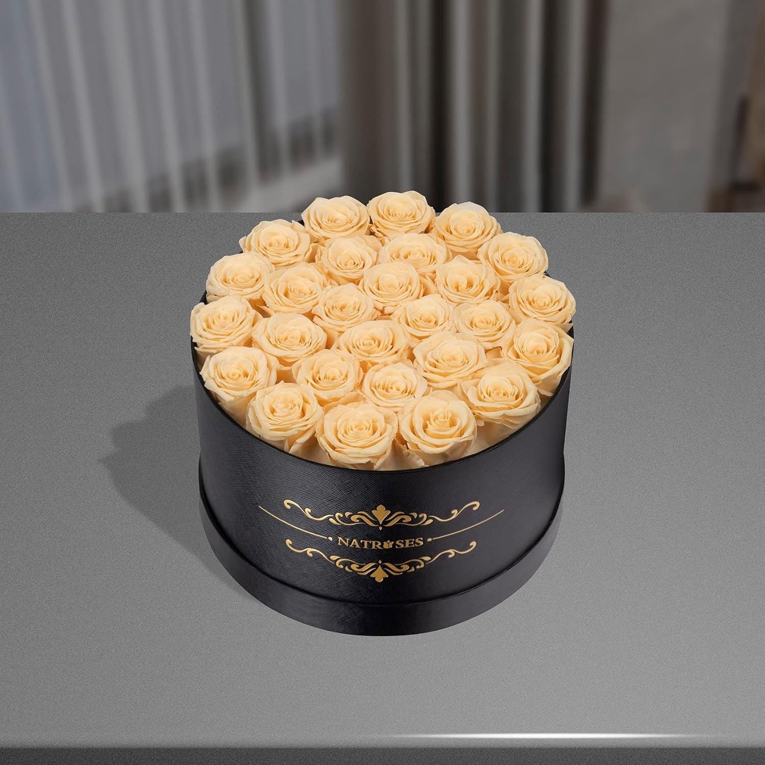 Gifts Her 27 Piece Forever Preserved Roses in a Box Preserved Flowers Delivery