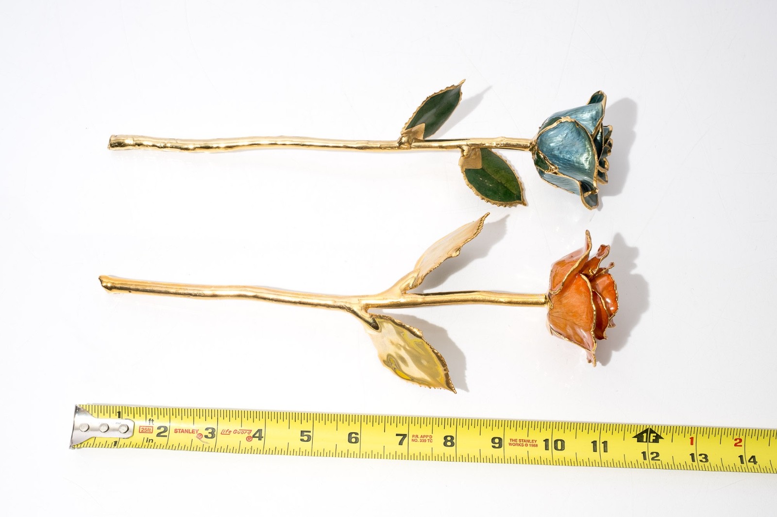 Gold Tipped Real Roses, Gift For Her