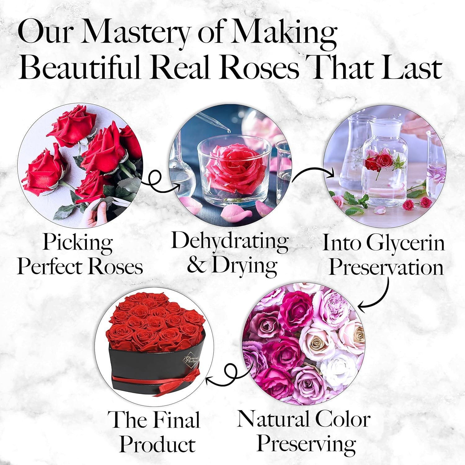 27 Eternal Preserved Roses in Heart-Shaped Box – Elegant Gift for Every Occasion