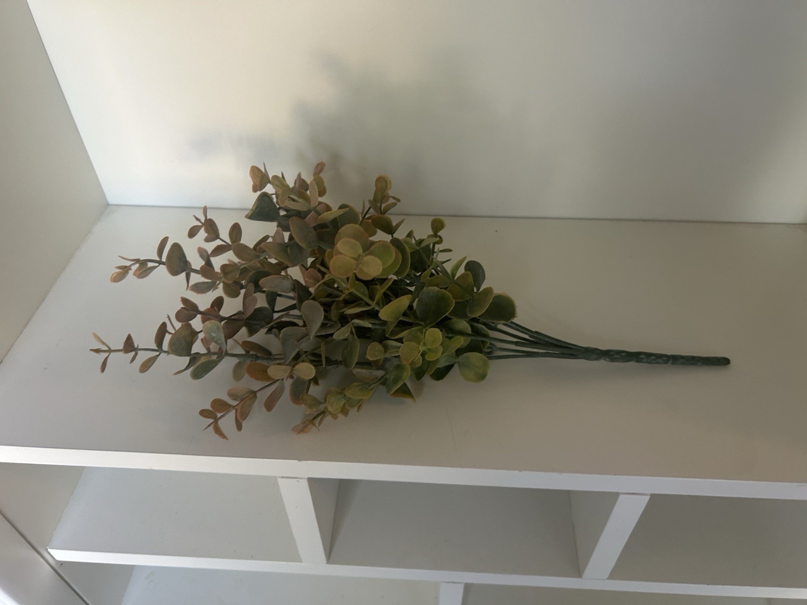 Eucalyptus Bush Artificial Green Pink 13” High Quality