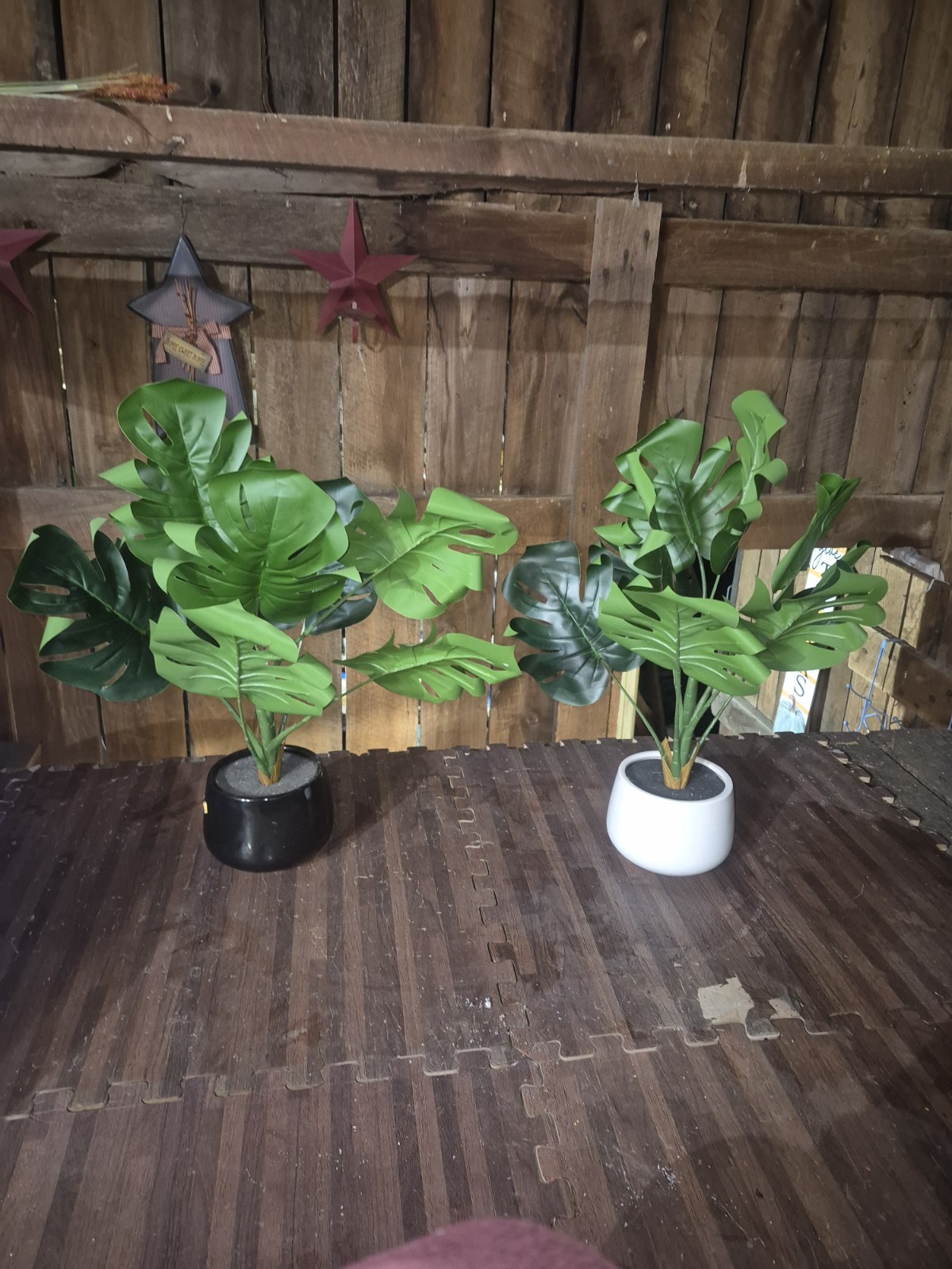 NWOT Faux Potted Artificial house or Office Fake Monstera lDeliosa Plants