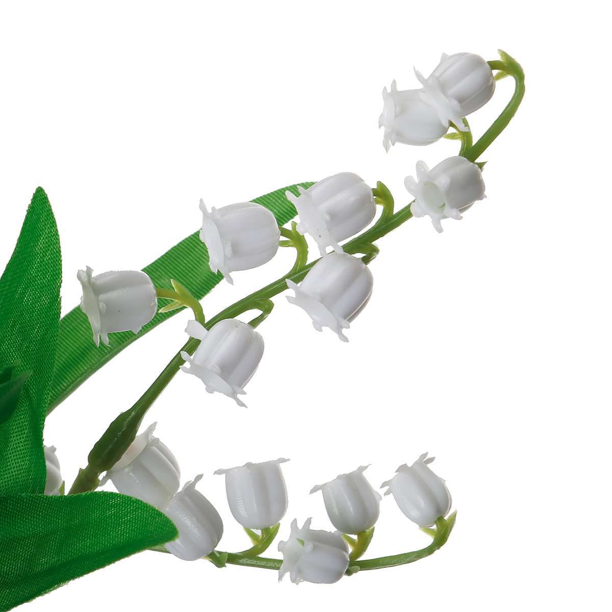 24PCS Artificial White Lily Of The Valley Flowers Bouquet Party Home DIY Decor