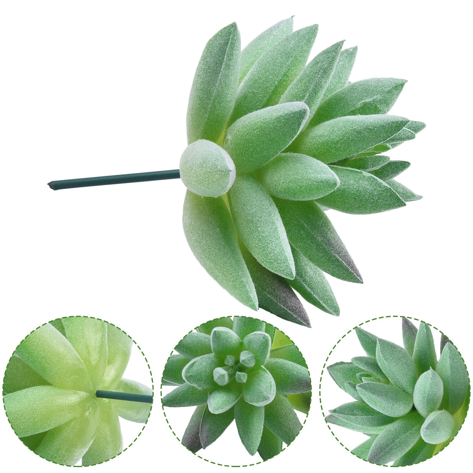 Simulated Succulent Plant Wall Accessories Plant Flower Head DIY Supplies Decor