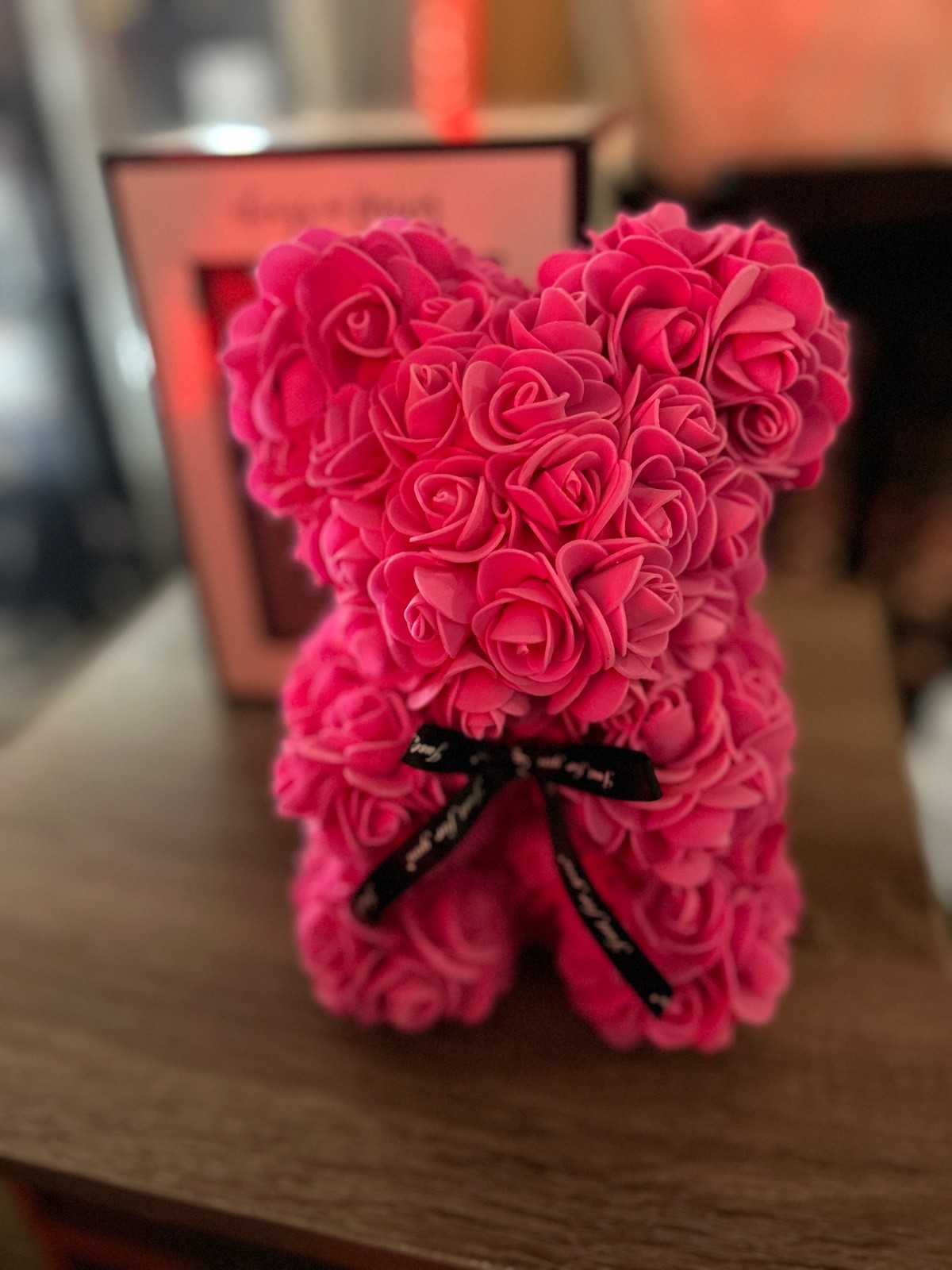 Flower Floral Foam Rose Teddy Bear Romantic Valentine’s Day Gift Girlfriend Wife