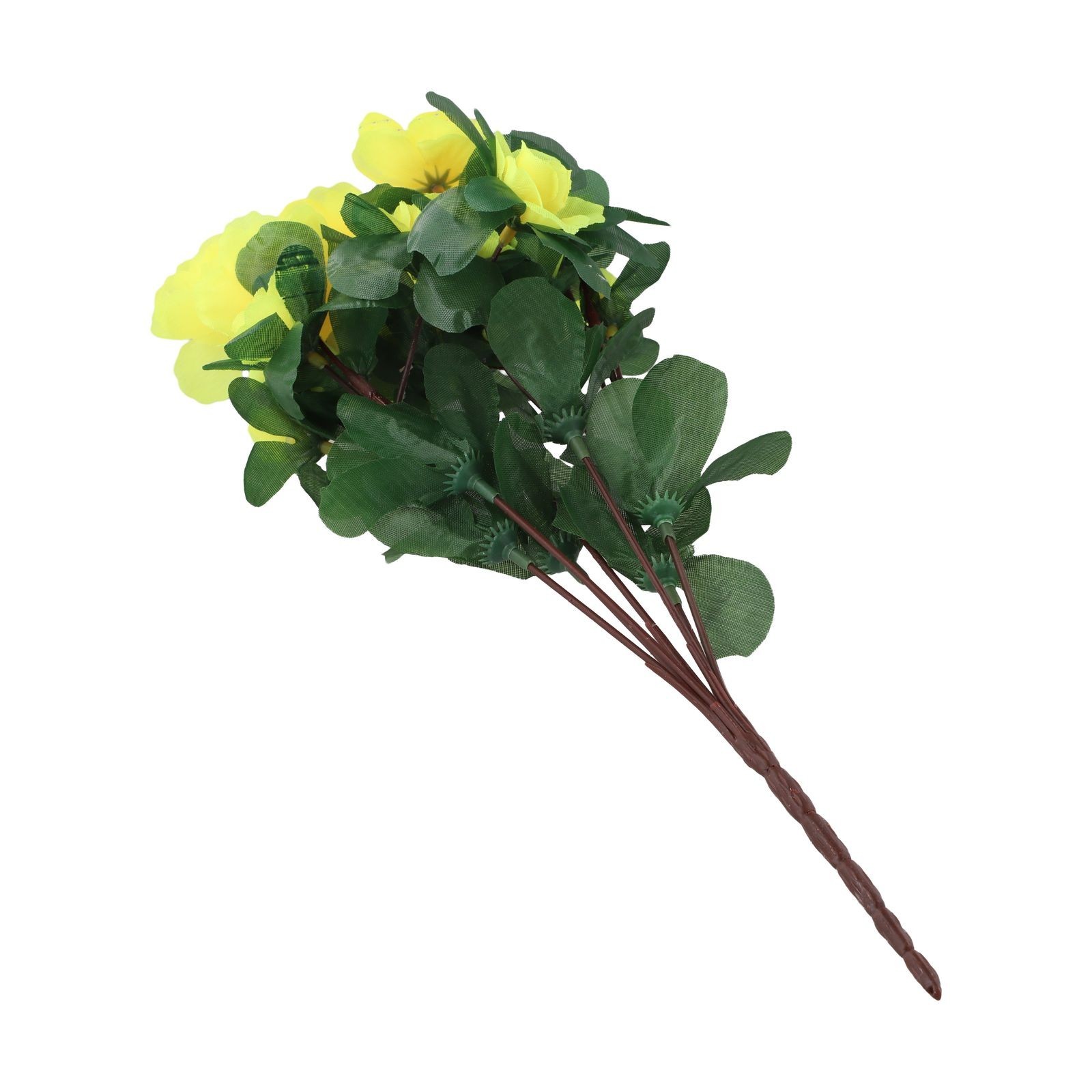 Artificial Azalea Flowers for Vase and Table Decor with Flexible Stems