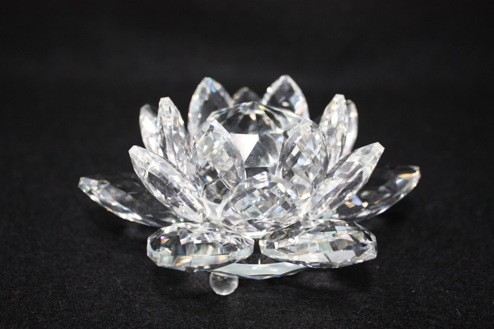 Amlong Crystal High Quality 5″ Lotus Flower with gift box
