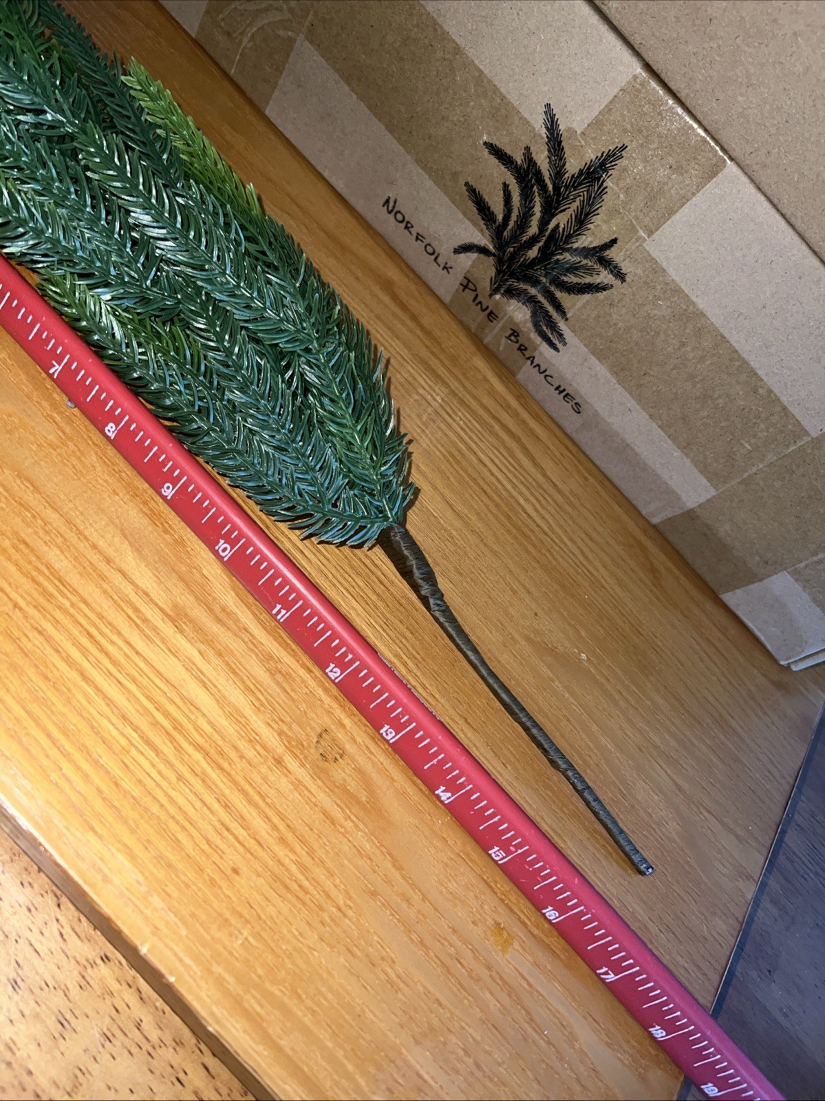 2 Boxes Norfolk Pine Branches Artificial New In Box