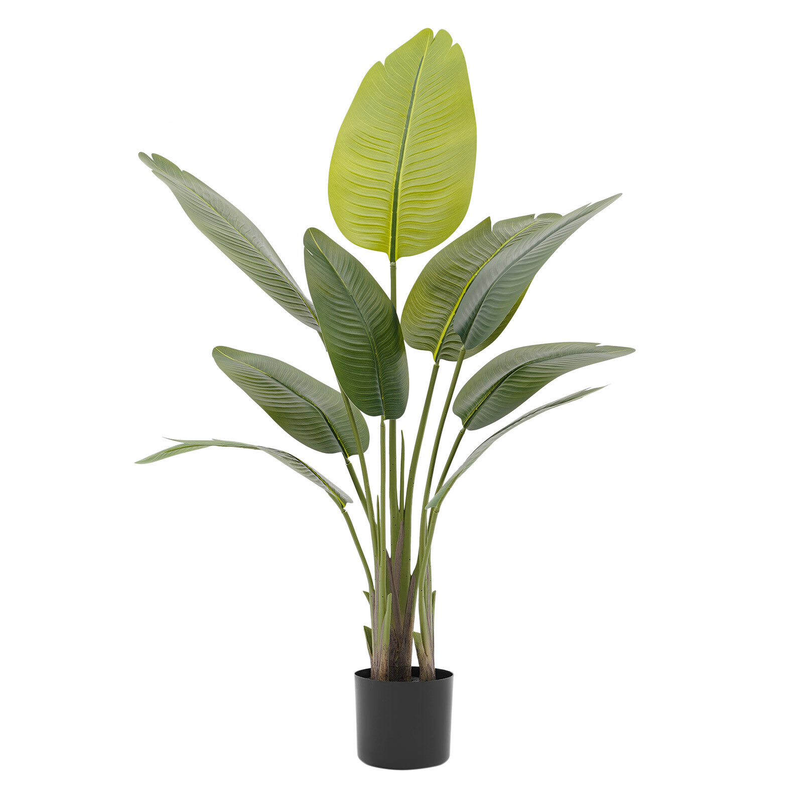 2Pcs Artificial Plants Indoor/Outdoor Fake Palm Faux Tree Home Office Decoration