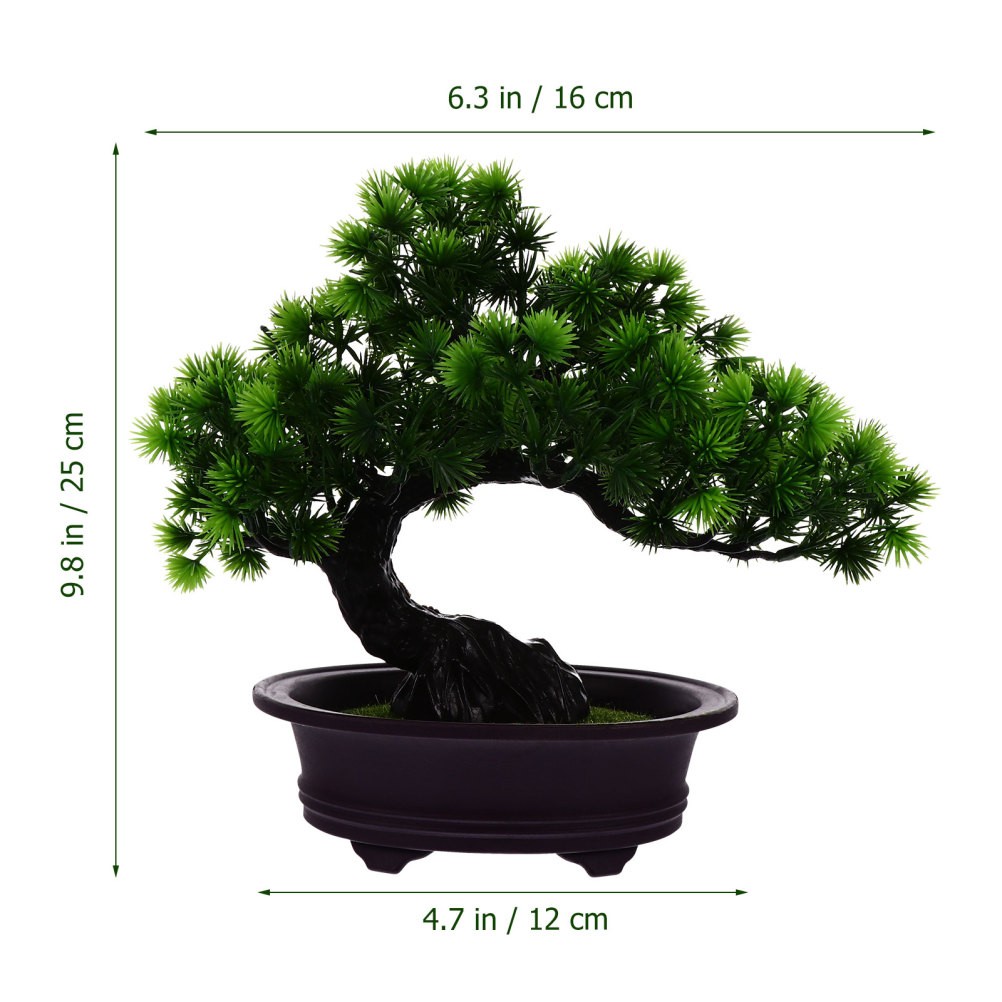 Faux Potted Plant Artificial Bonsai Tree Artificial Plant