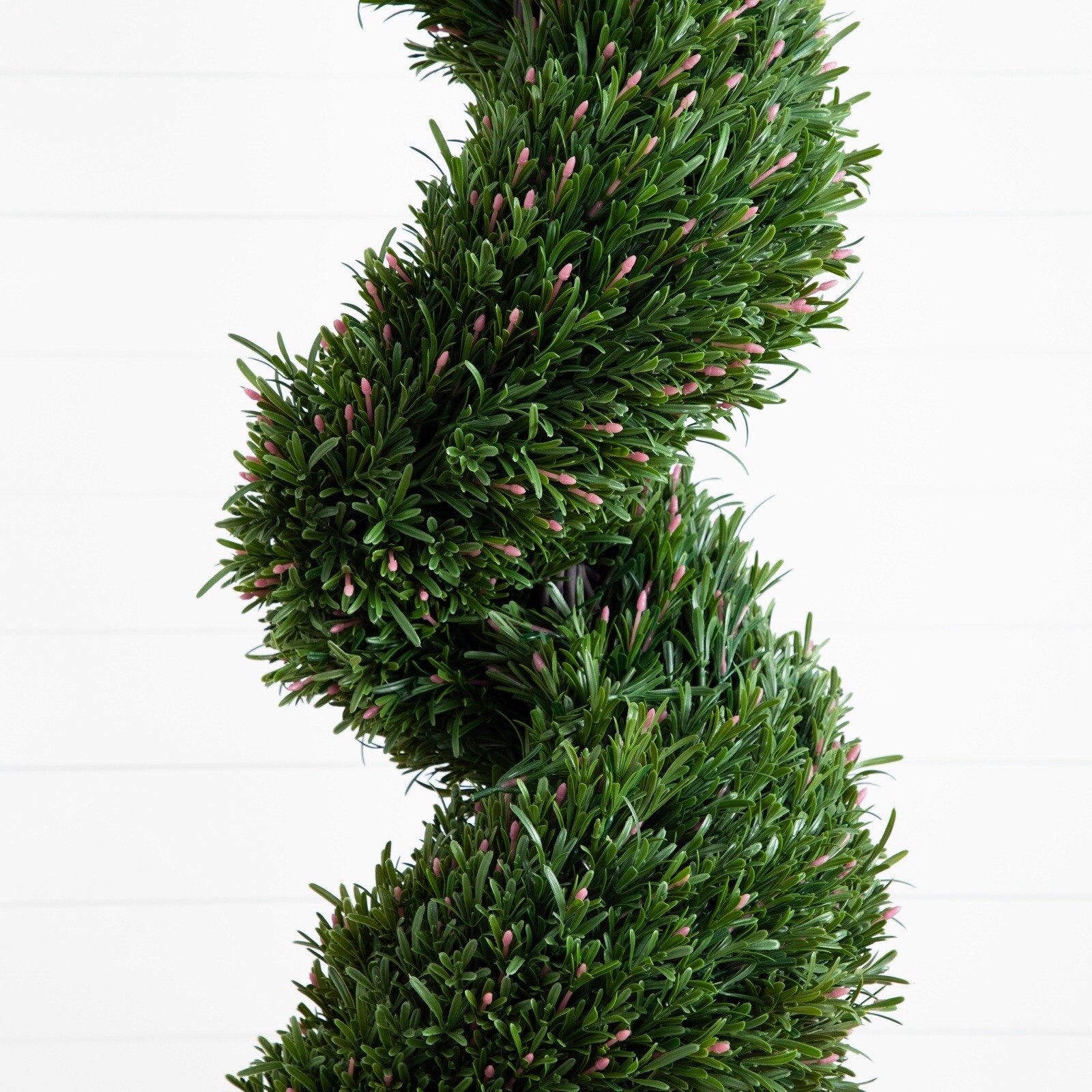 9’ Topiary Rosemary Spiral Artificial Tree UV (Indoor/Outdoor). Retail $649