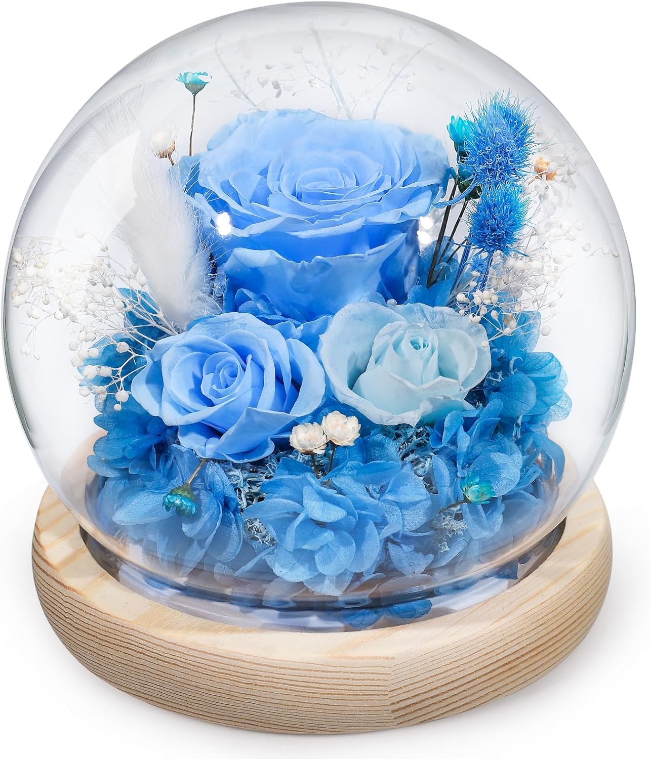 FIACO Valentines Day Gifts for Her Preserved Rose Forever Fresh Flowers for Deli