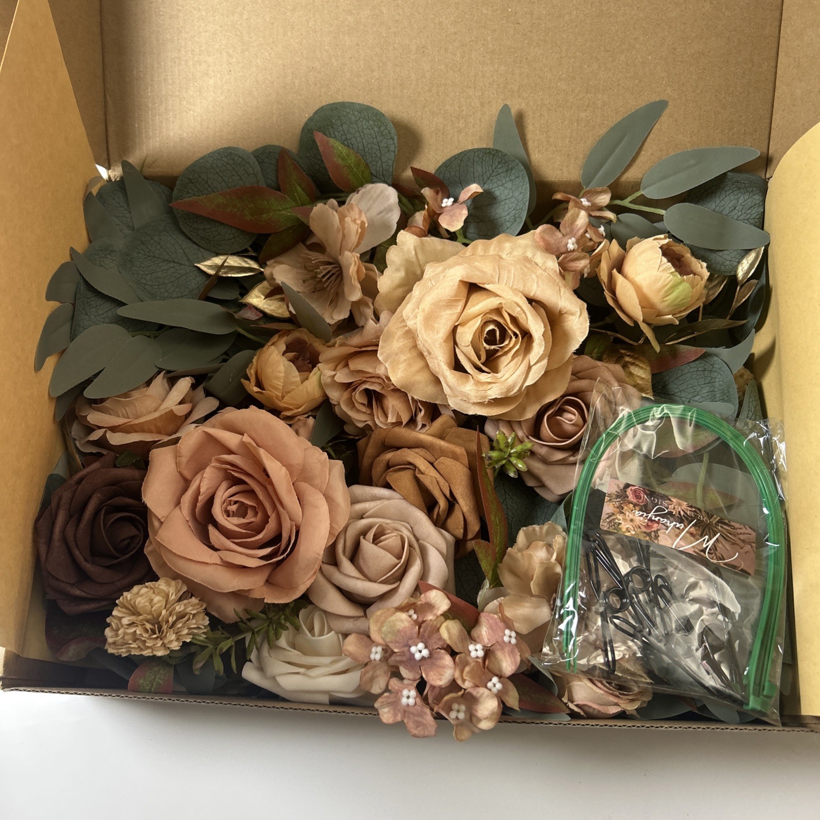 Wedding Sign Faux Flower Swag (Pack of 2) for Ceremony Party Reception