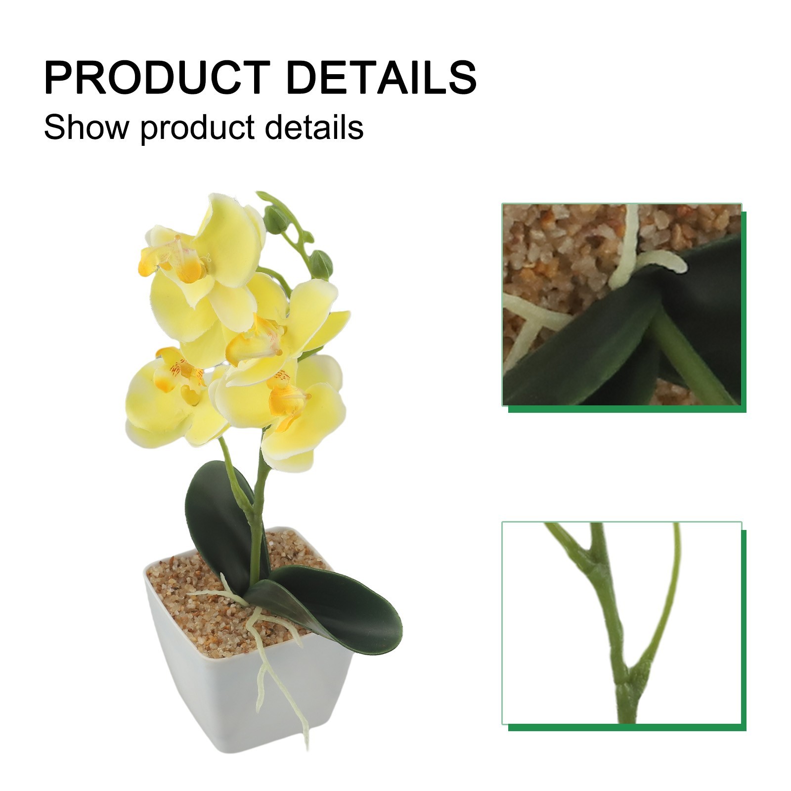 Beautiful Simulated Potted Plant Suitable for both Indoor and Outdoor Use