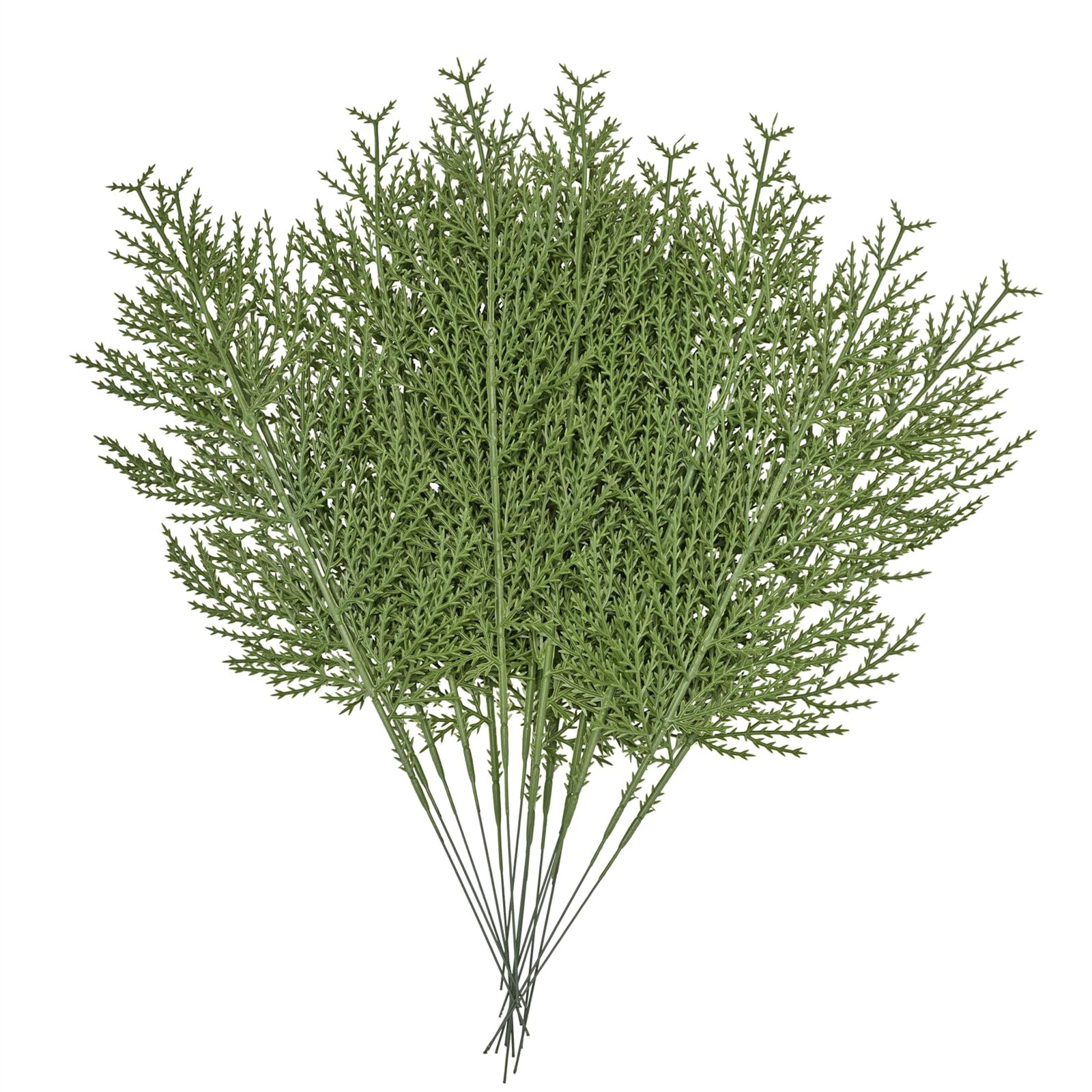 45 Pcs Artificial Pine Branches Greenery Pine Picks for Wreath Craft Home Decor