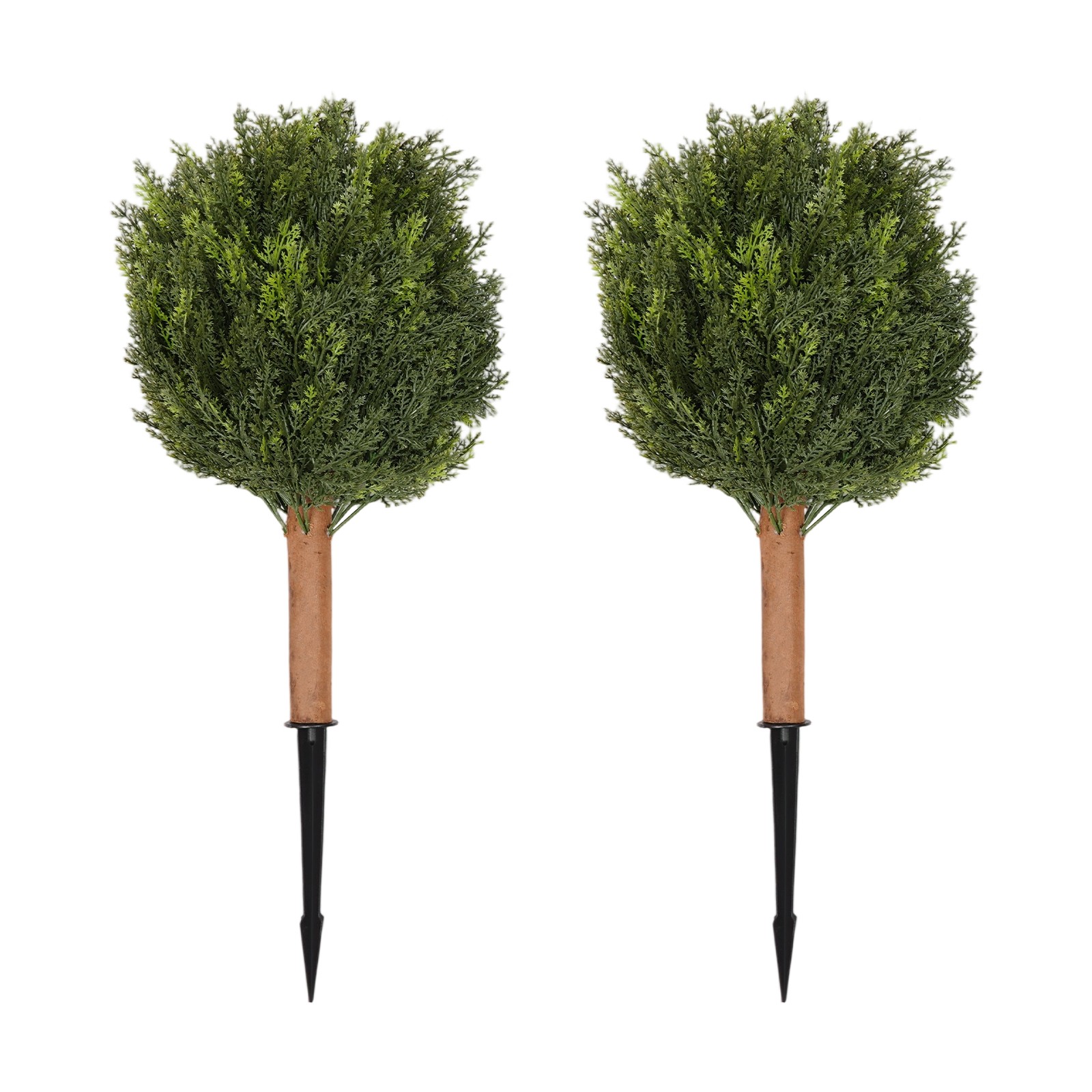 Artificial Plant Artificial Plant with Ground Spike for Indoor Outdoor Home