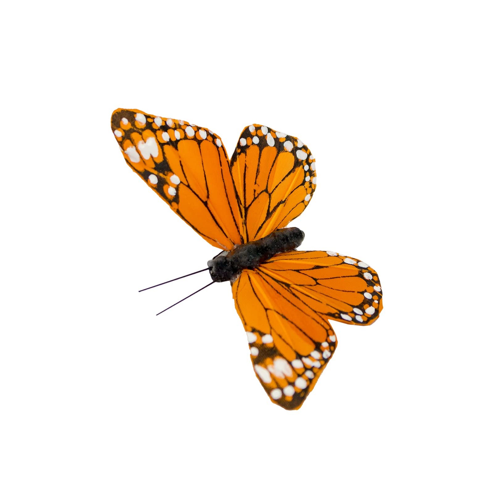 Wonderland Series Artificial Monarch Butterfly; Orange Butterfly ;Home and Ga…