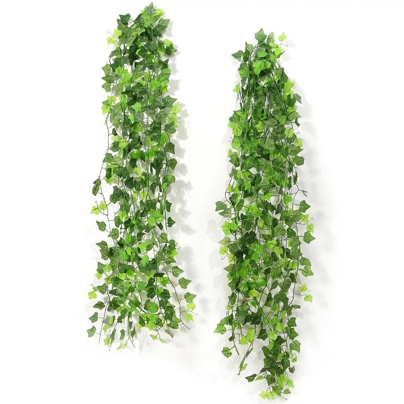 2.1M Artificial Hanging Plant Fake Vine Ivy Leaf Greenery Garland Garden Fence E