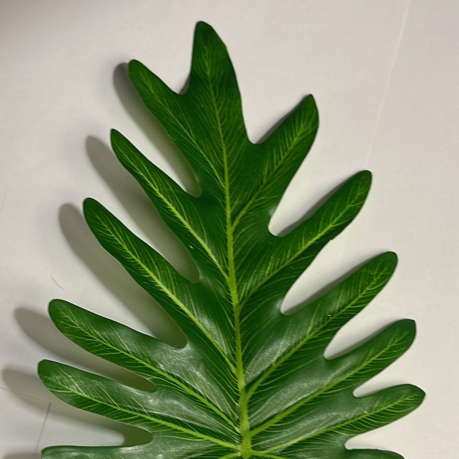 Philodendron realistic Artificial Plants Leaves with stem Stunning & Green