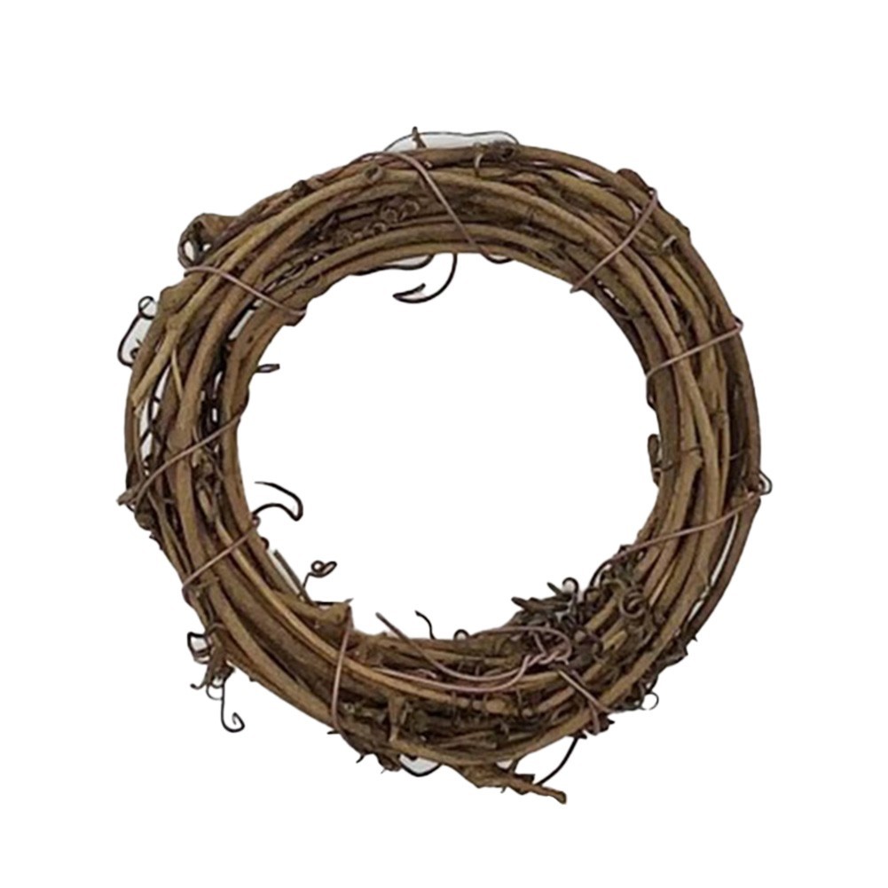 Festive Party Decoration Handcrafted Wicker Vine Ring for Unforgettable Events