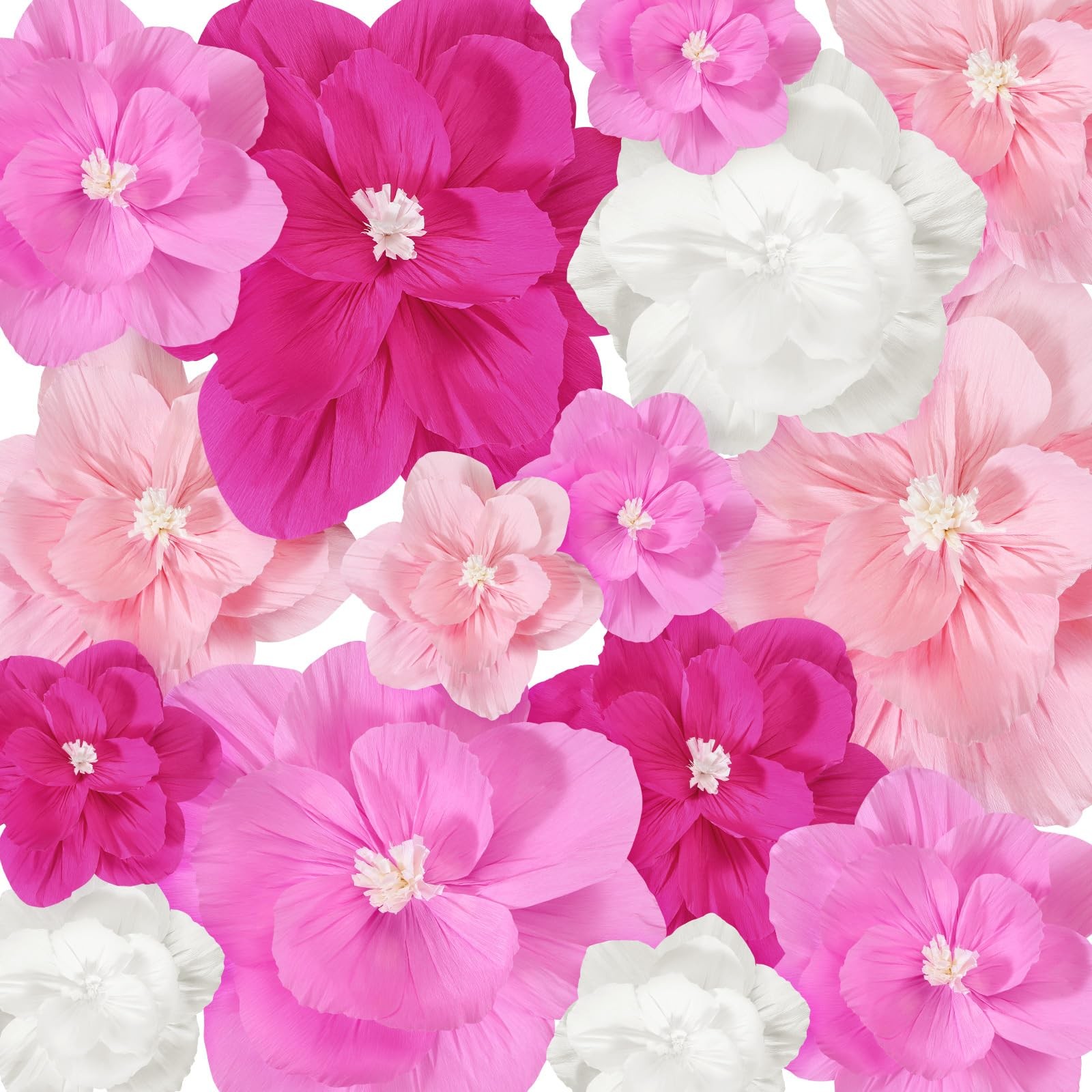 Giant Flowers Artificial Large Flower Decoration for Handcrafted Wall Backdro…