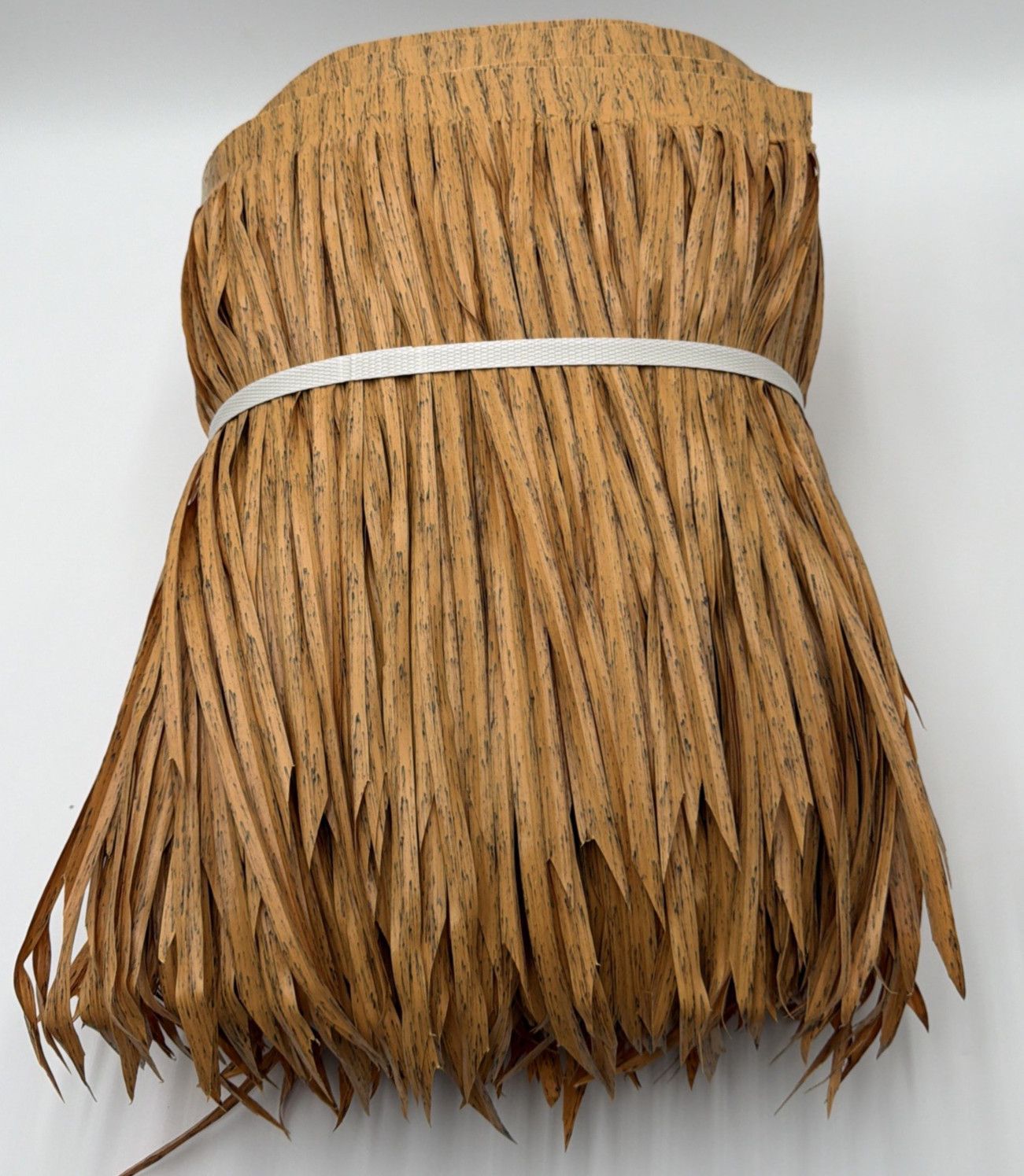 30ft x 16in Artificial Thatch Roll Tiki Palm Decor Khaki Brown Roof Cover