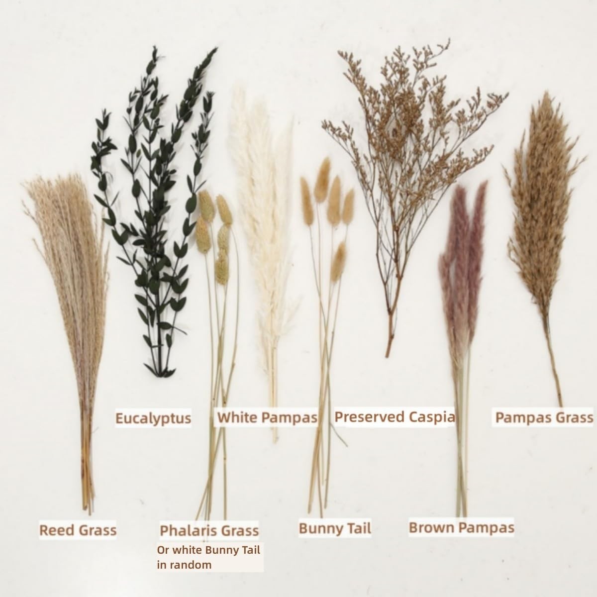 Pampas Grass Decor, Boho Decor Dried Flower Bouquet for Room,Bedroom,Office,D…