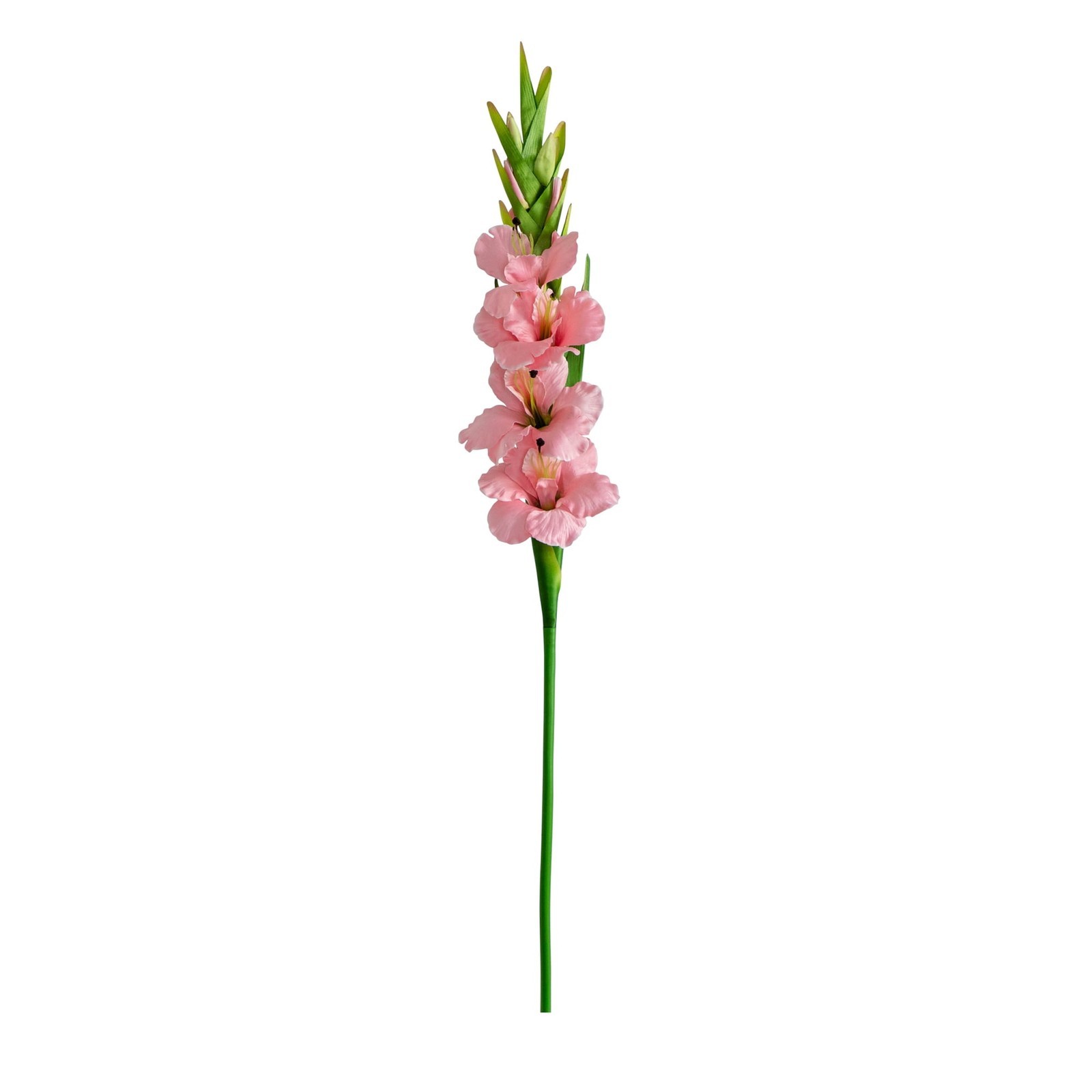 Set of 3 45in Artificial Gladiolus Flower Stems