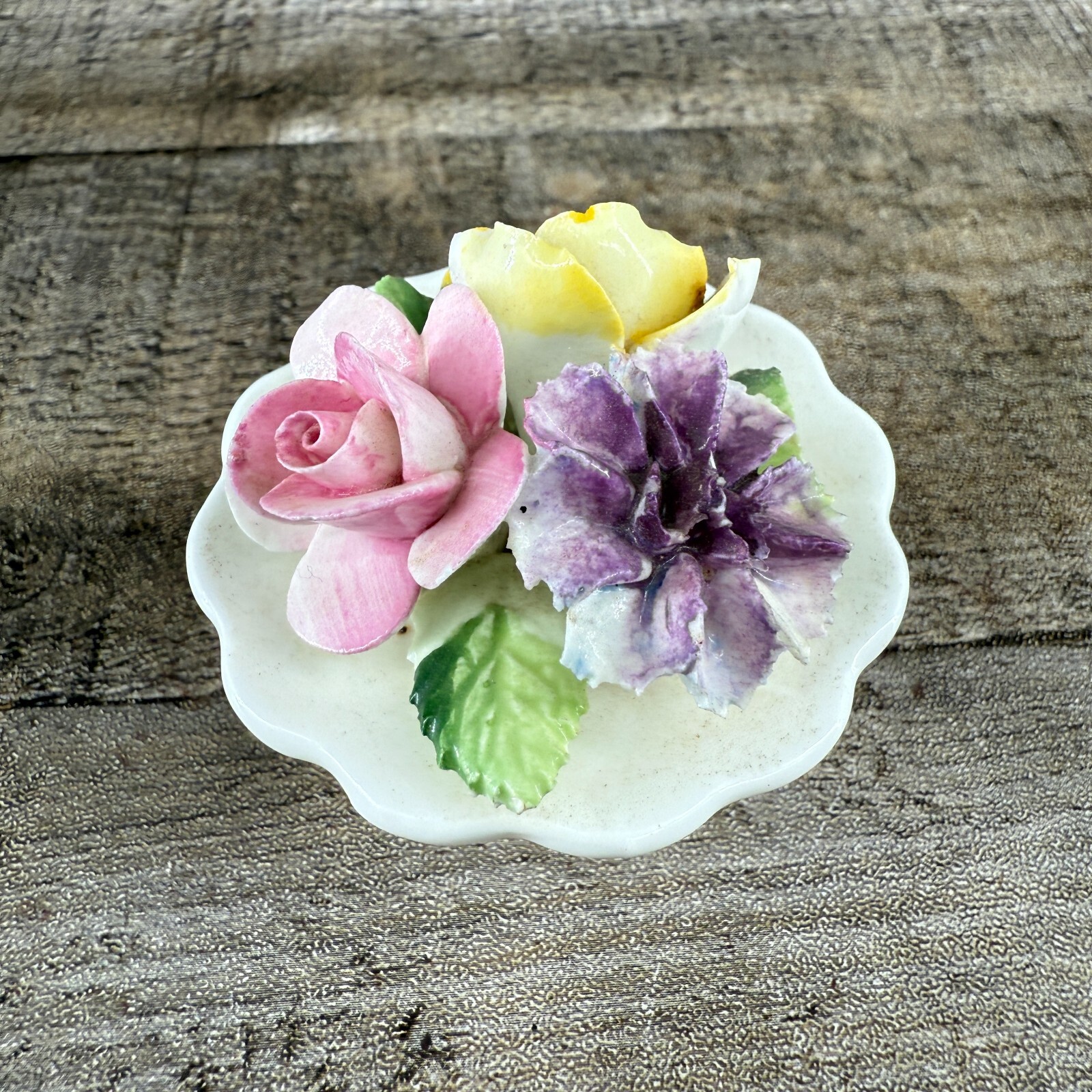 Royal Adderley England Floral Porcelain Flower Bouquet Bone China