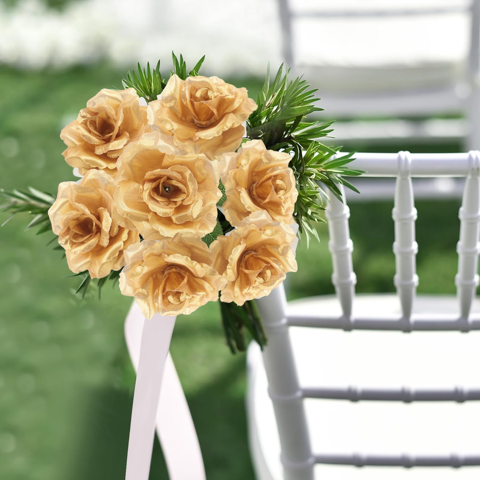 3X( Silk Rose Flower Heads,50Pcs for Hat Clothes Album2115