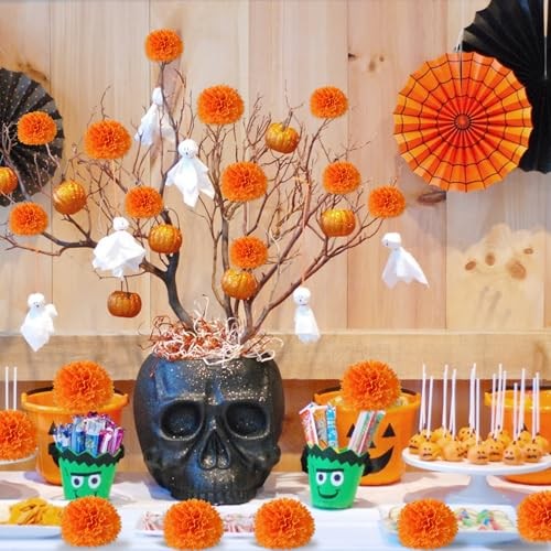 Pcs Marigold Flower Heads Bulk, Silk Marigold Heads Artificial 100 Orange