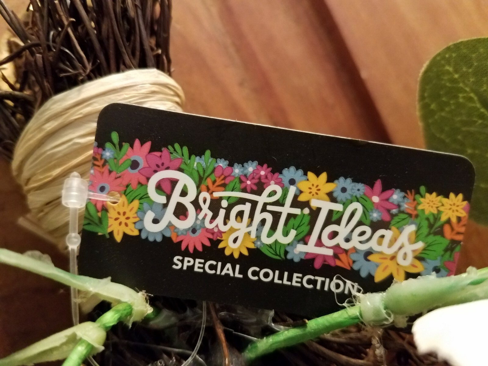 NWT Artificial Silk Flower Floral Door, Wedding Pews Joann Bright Ideas $49.99