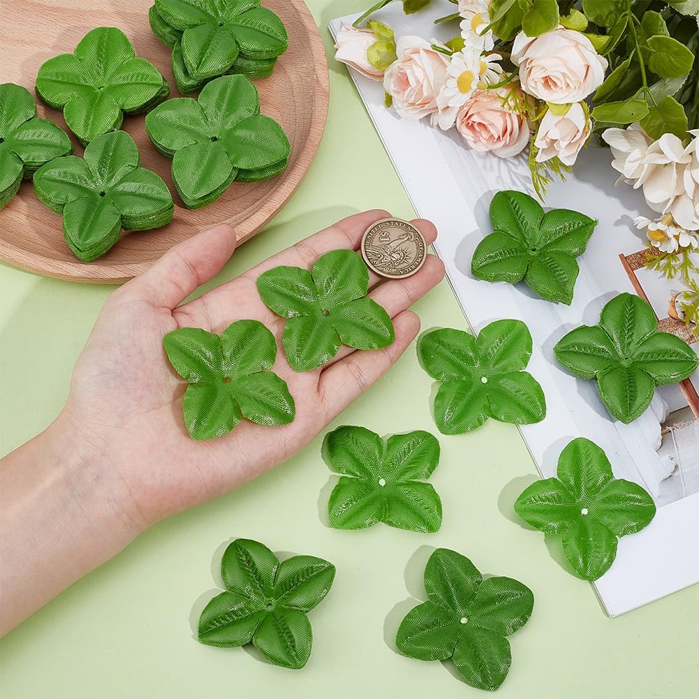 1000 Pcs Artificial Flowers Green Leaves, Rose Leaf Decoration, Bulk Artifici…