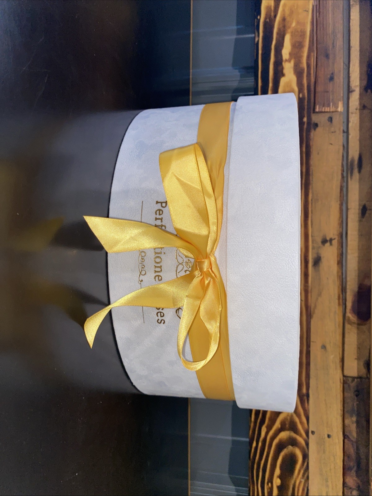 Preserved Yellow Roses In Luxury White Box 50 Ct