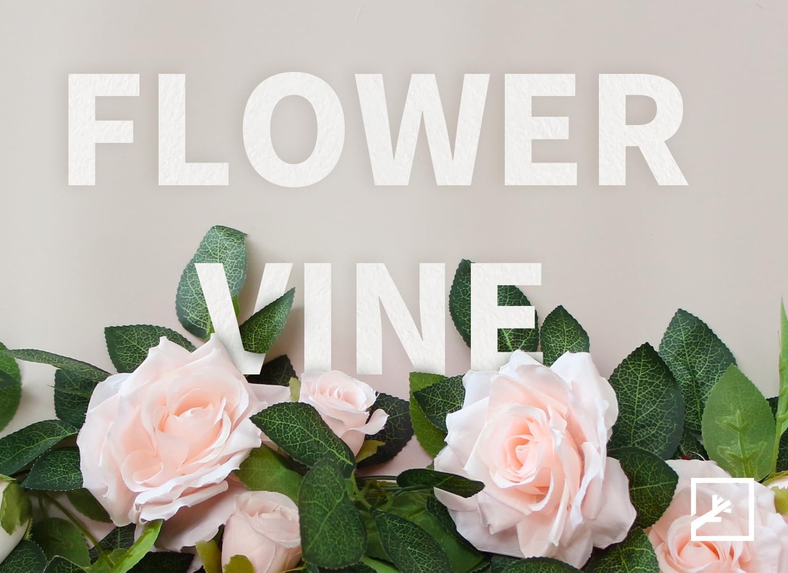 5Pcs 32.5FT Flower Garland Artificial Rose Vine, Pink Rose Garland, Floral Ga…