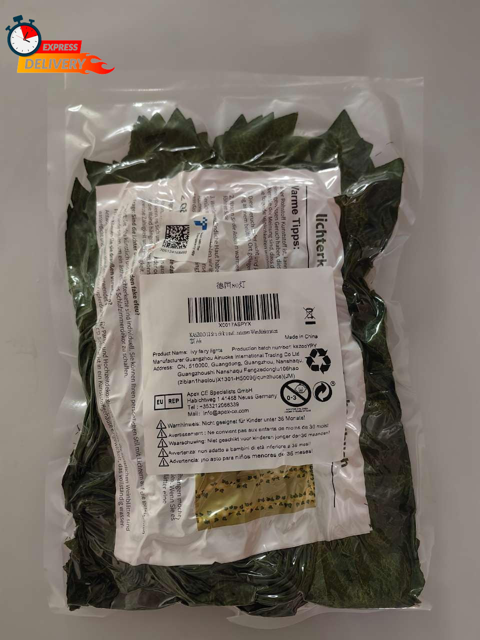 KASZOO 84Ft 12 Pack Artificial Ivy Garland Fake Plants, Vine Hanging Garland wit
