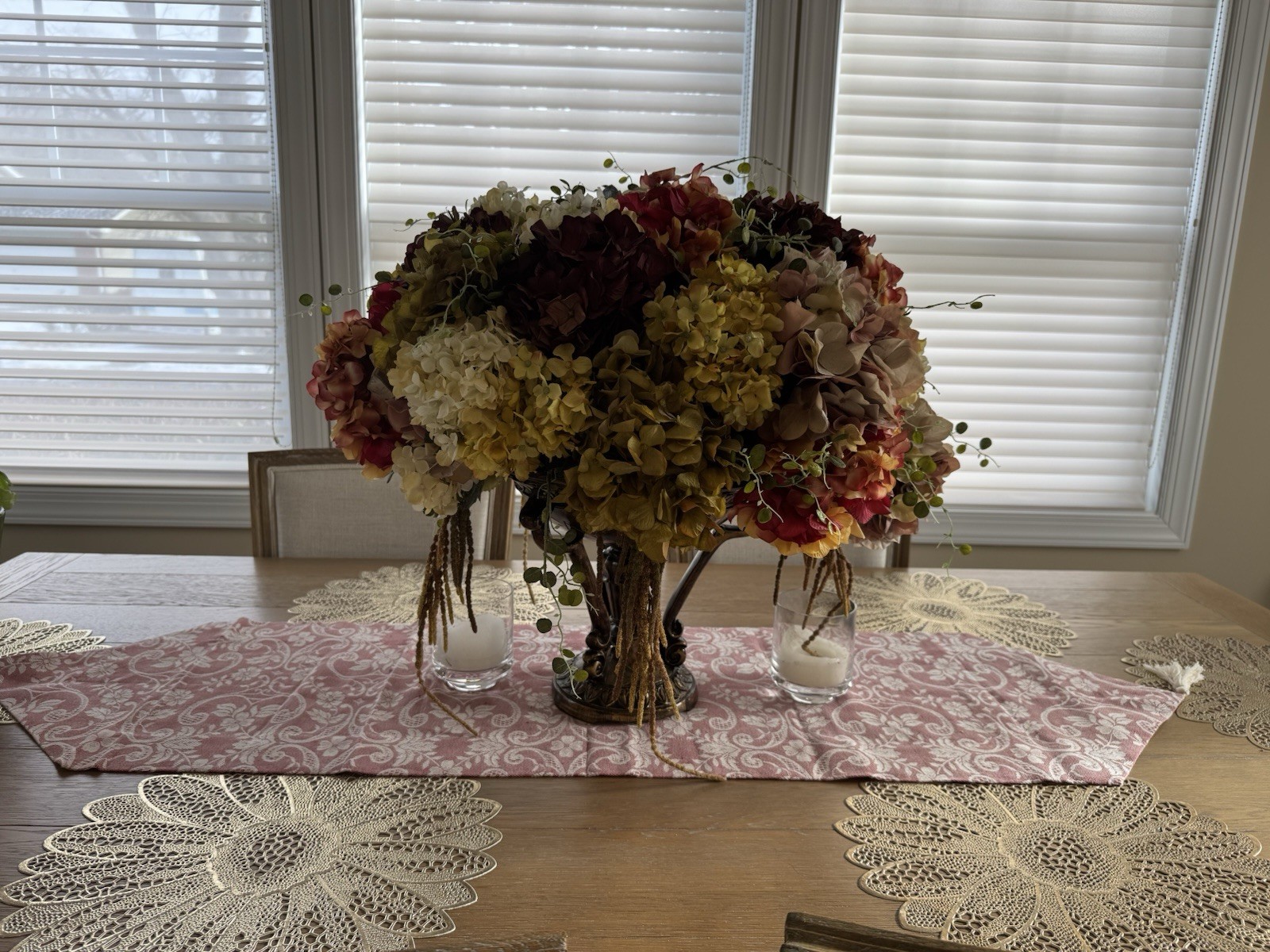 Grand Artificial Flower Arrangement By Professional Decorator