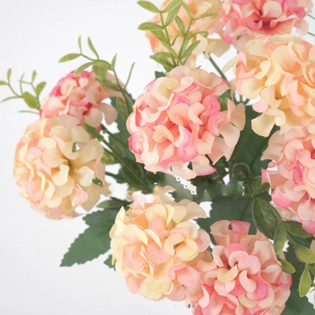 Lifelike Hydrangea Silk Flower Bouquet Choose from a Variety of Colors