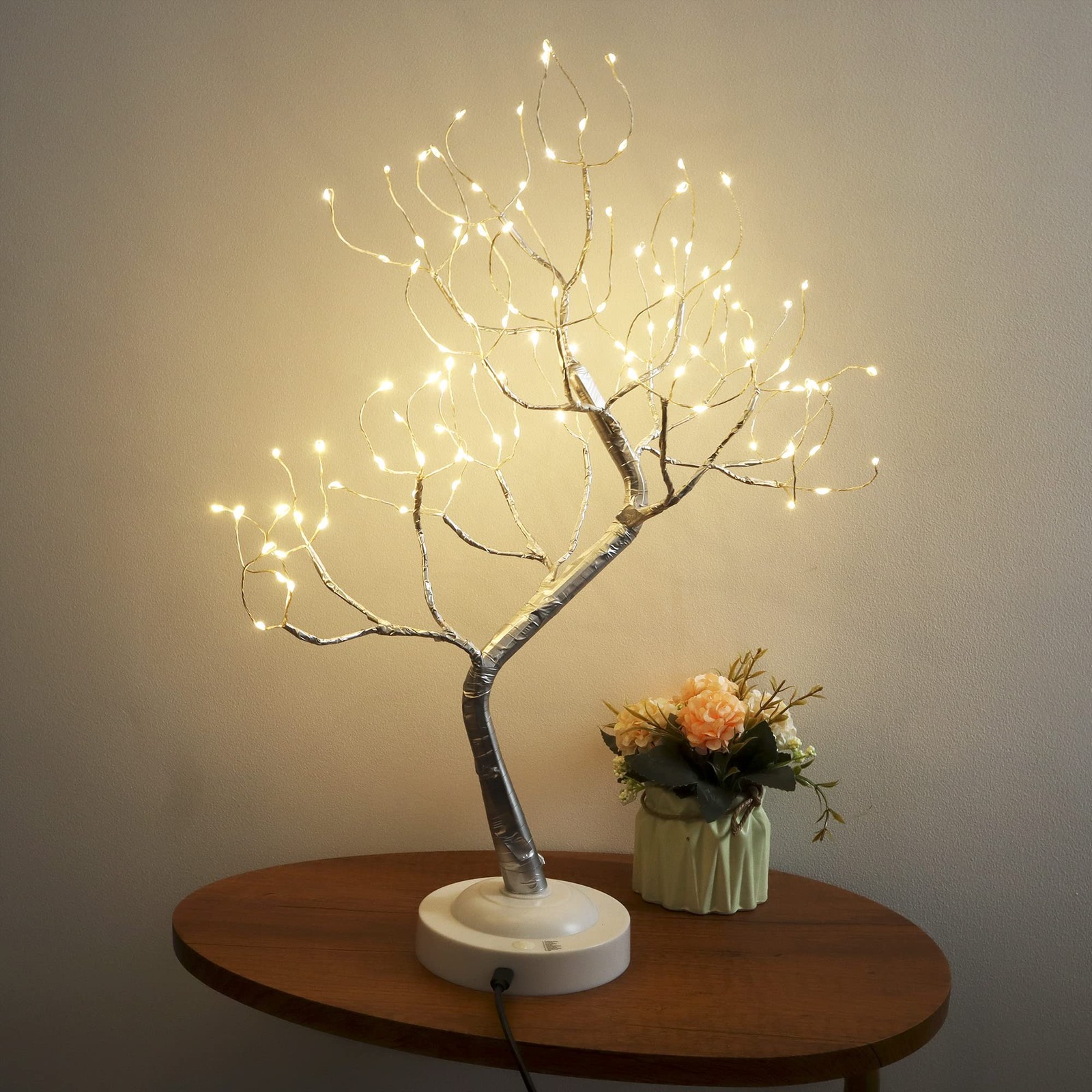 Fairy Light Tree 108 Led Twinkle Tree Fairy Light Spirit Tree Lamp Battery/US…