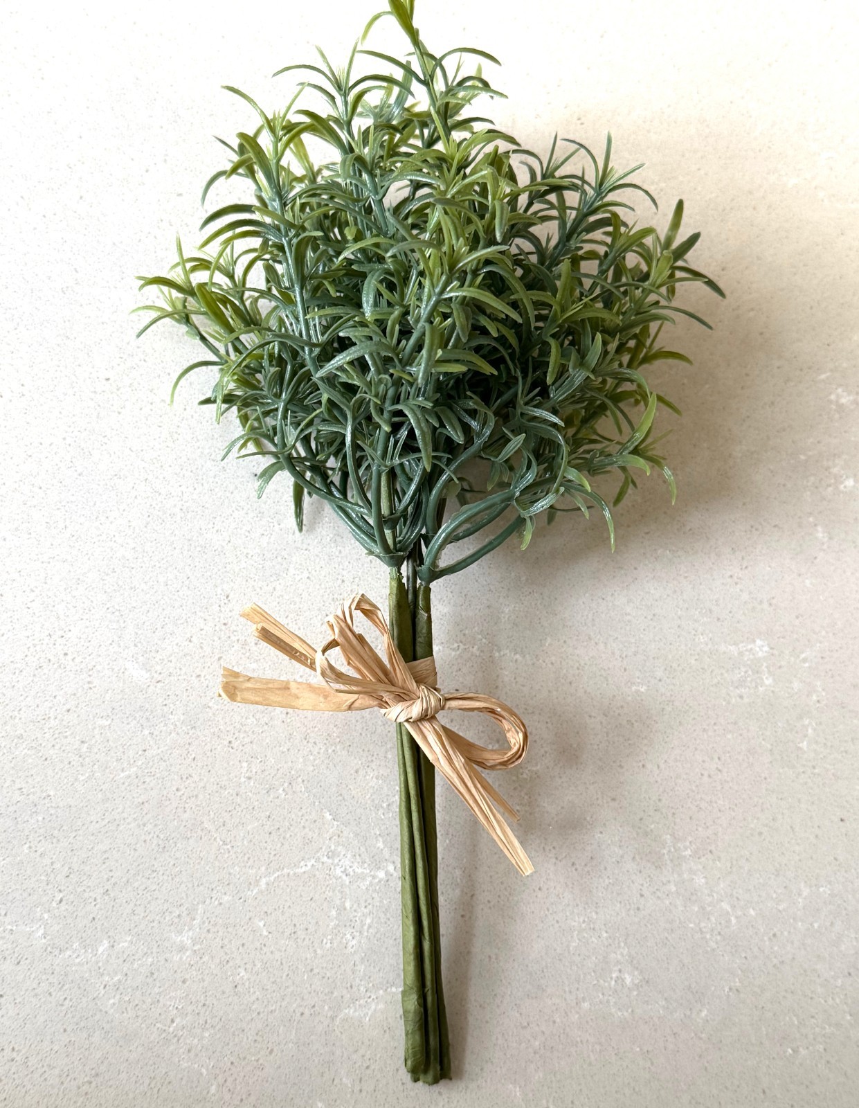 Primitive Farmhouse ARTIFICIAL ROSEMARY STEM Bush Pick Herb Branch Greenery