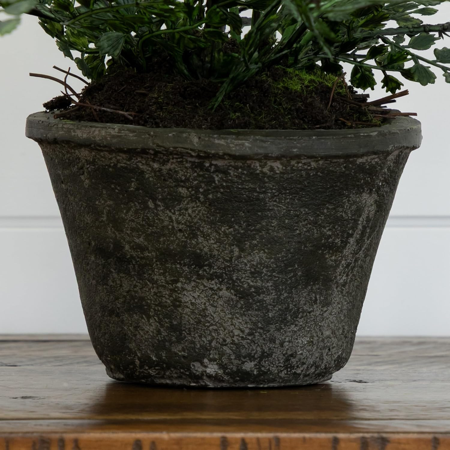 4251 Maiden Hair Artificial Plant in Planter Green Small