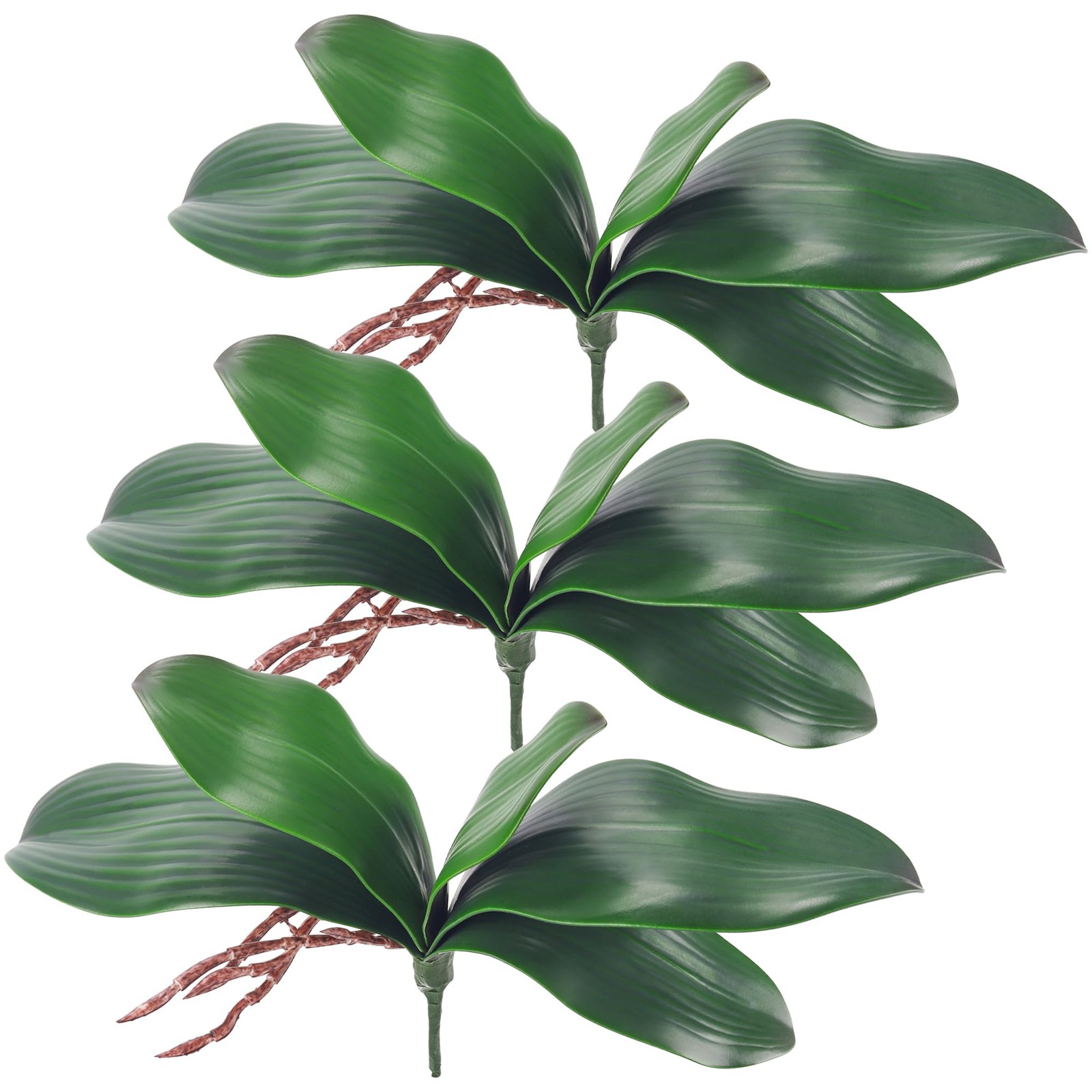 1 PC Phalaenopsis Orchid Leaves, Fake, Real Latex Touch, Plant, Arrangement