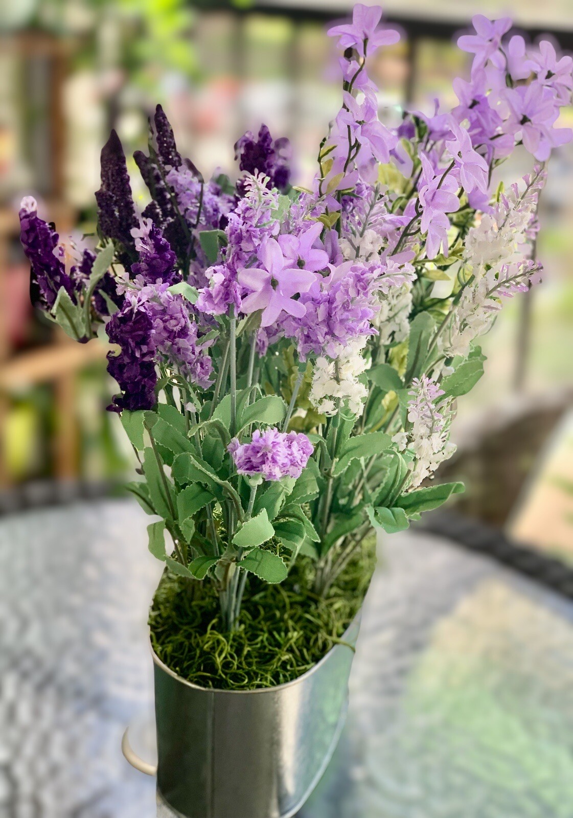 Flower Arrangement Lavender Flowers for Garden and Home Decoration CP00123