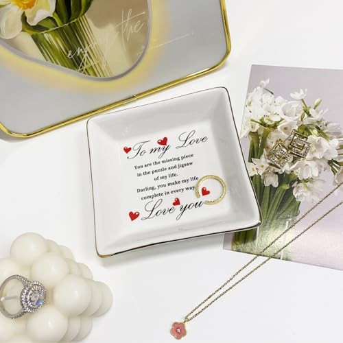 Valentines Day Gifts for Wife Girlfriend- You make my life complete in Love