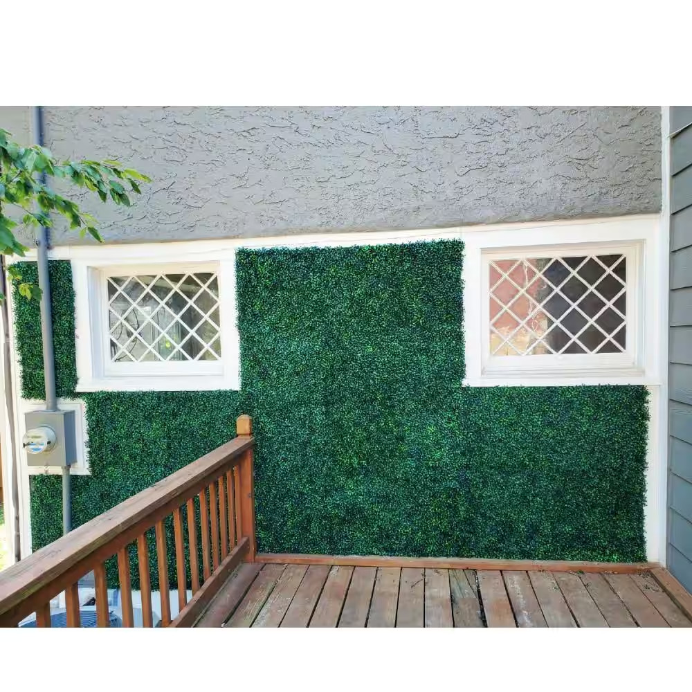 12 Packs 20 X 20 X 1.78 Inch Grass Wall Panels Artificial Boxwood Hedge Greenery