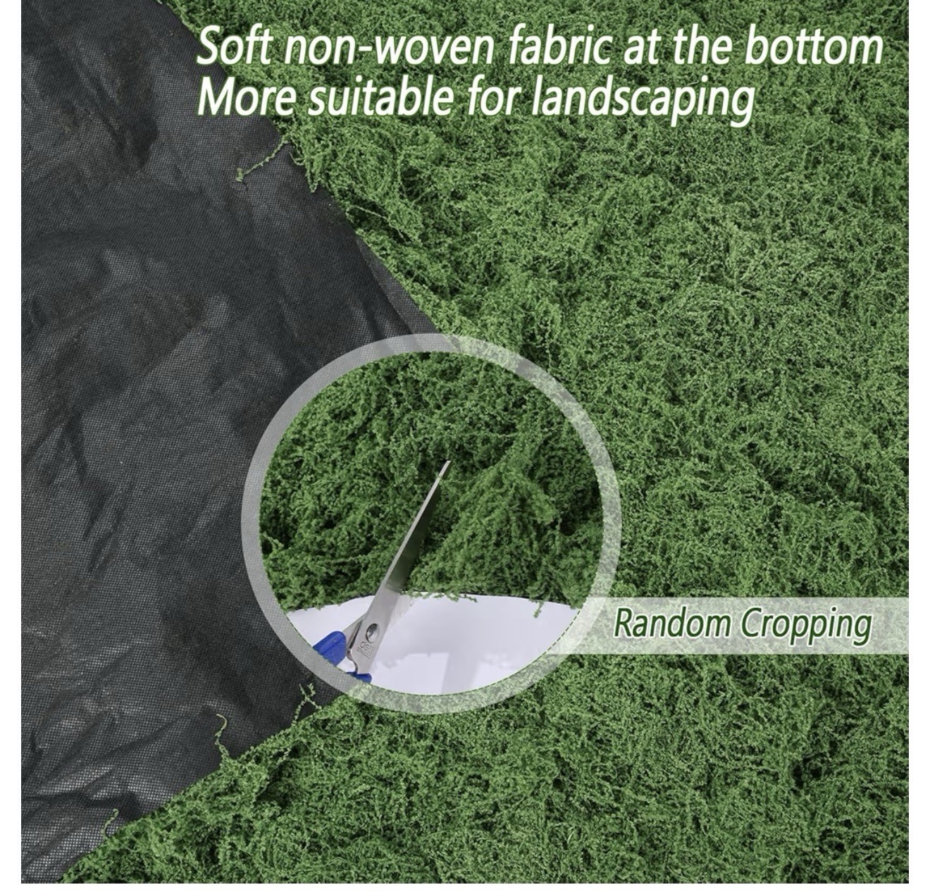 Large 2PCS Artificial Moss Mat 39″ X 78″ for Crafts, Decor & Gardens